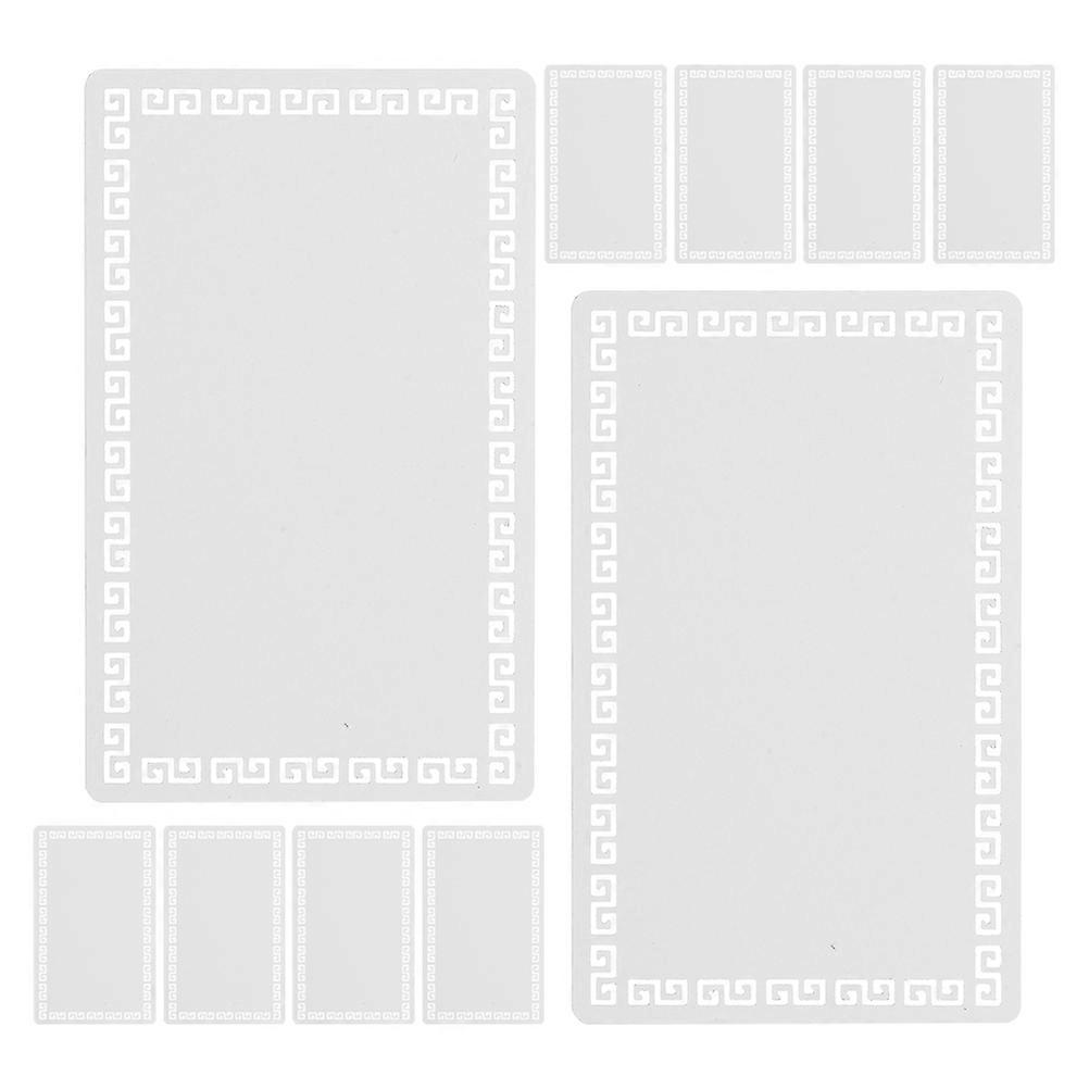 Blank Metal Business Cards For Business Professionals 3.38X2.12X0.02IN DIY Sublimation Printing 50Pcs