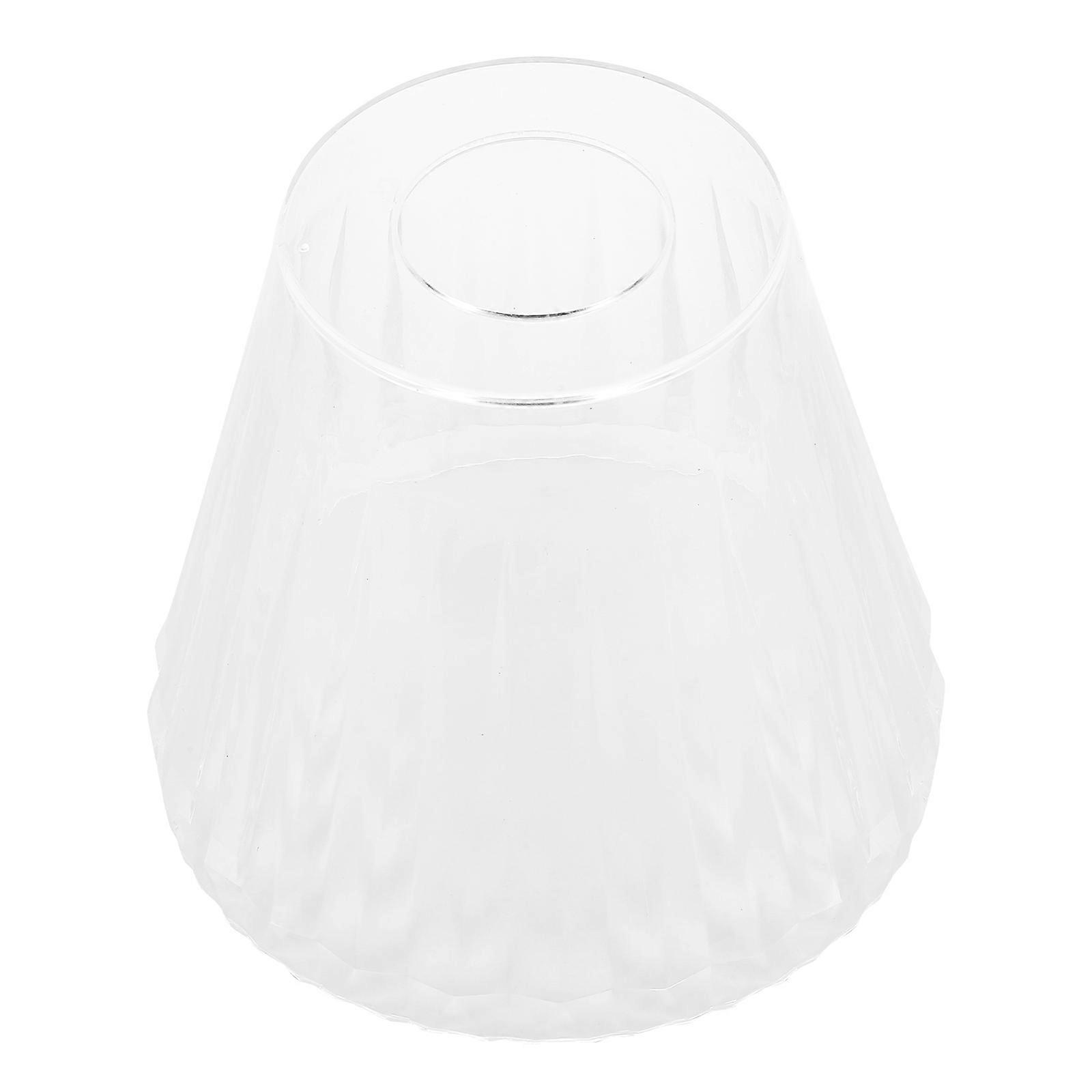 Plastic Lamp Shade Transparent Table Lamp Shade for Home 5Pcs