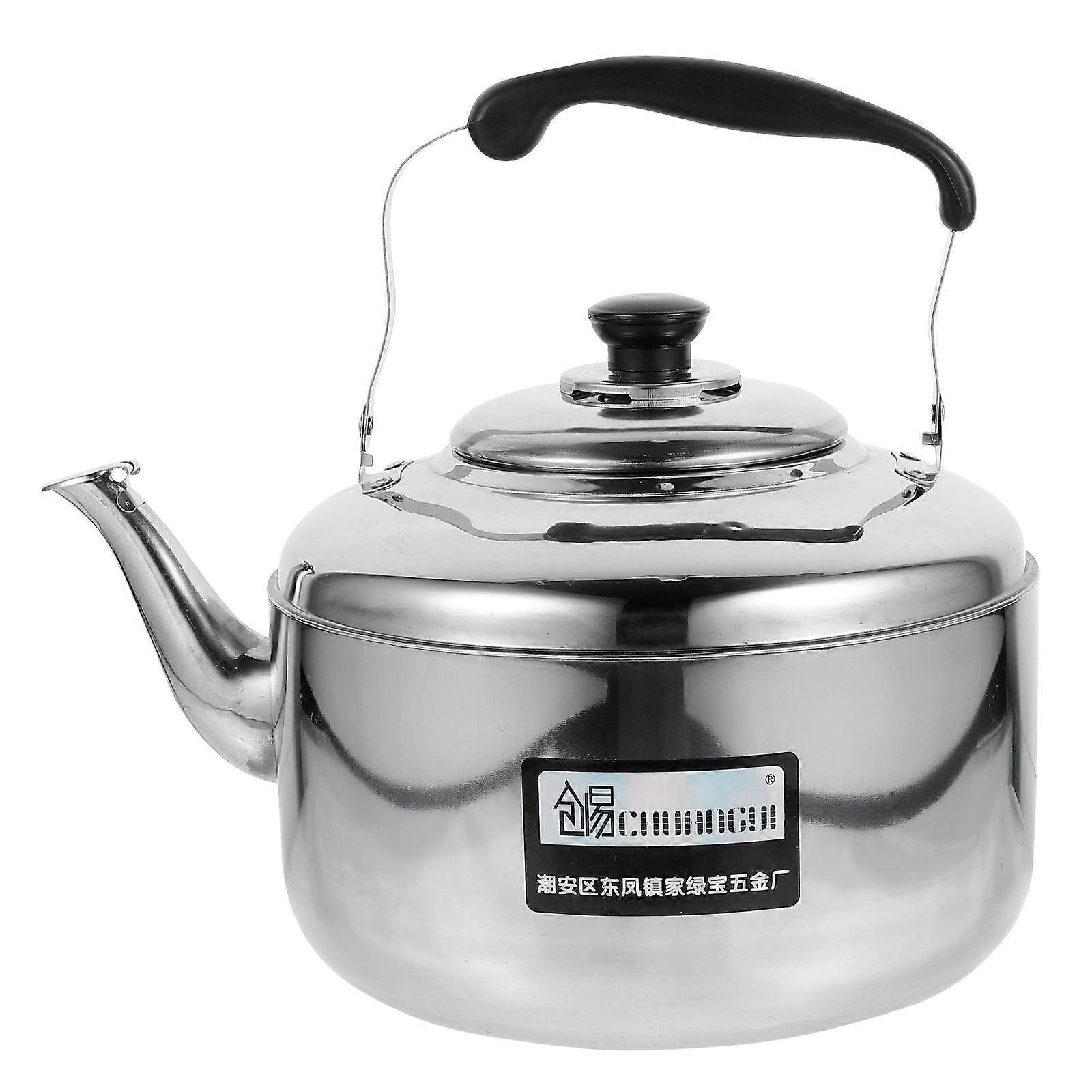 Heating Water Kettle Stainless Steel with Automatic Sounding 2Pcs