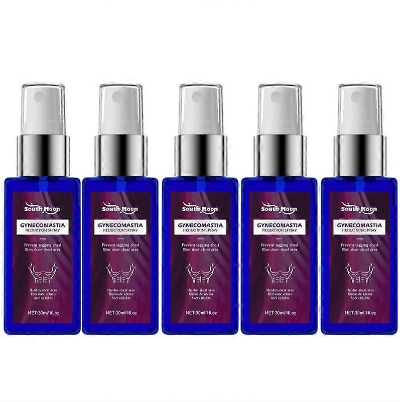 1-5x Gynecomastia Reduction Spray, Gynecomastia Reduction Cellulite Spray, Men Chest Cellulite Burner Spray, Men Chest Fat Reduction Spray