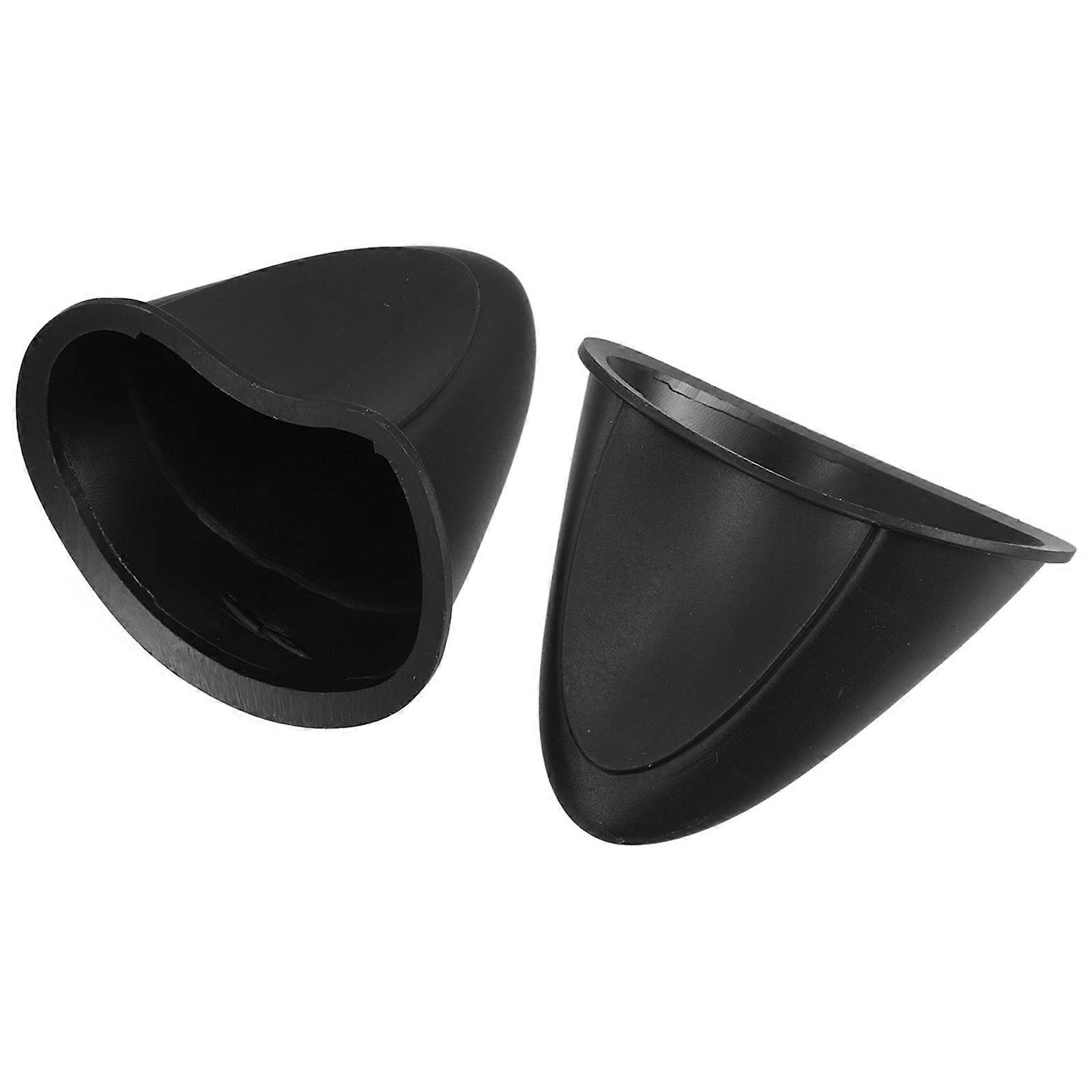Motorcycle Ears Plastic Cat Ear Accessory for 4Sets Black