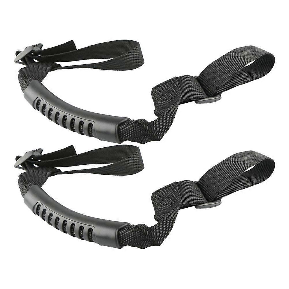 Roll Bar Grab Handles Durable Car Handlebar for Vehicle Use 4Pcs Black