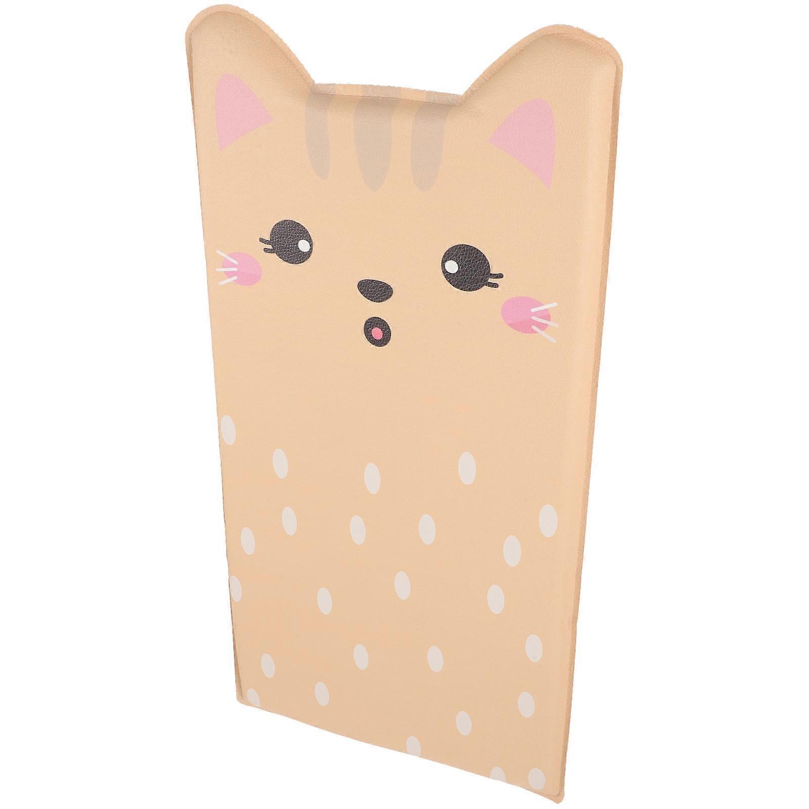 Cartoon Wall Pad Adhesive Bedside Wall Panel for Anti-Collision 3Pcs