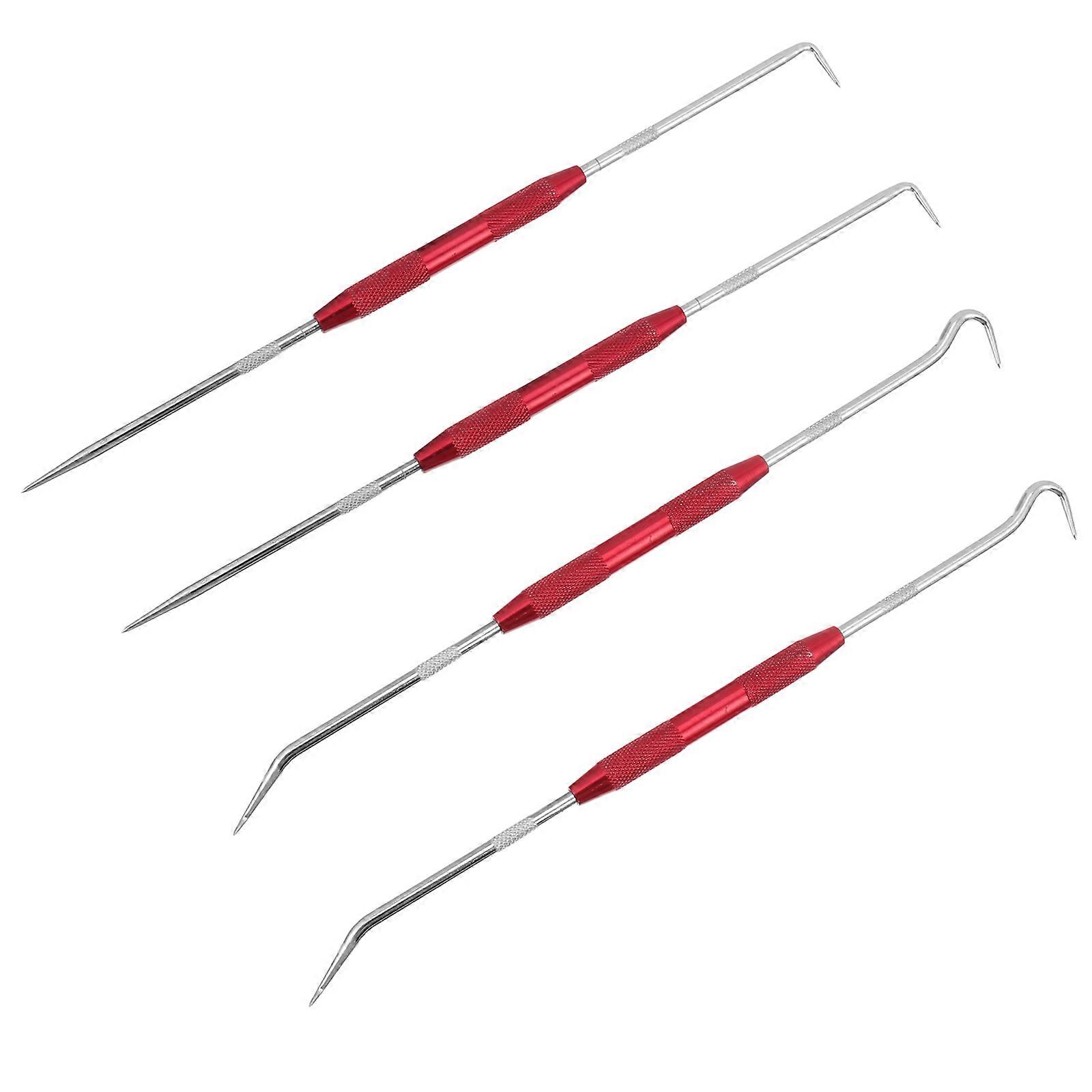 Silver Knitting Tools Sweater Needles for Hand Sewing 6Sets