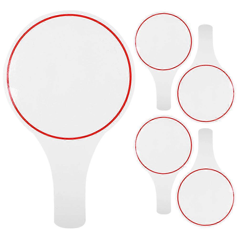 Handheld Whiteboards Judges Scoreboards for Voting 10Pcs Pack