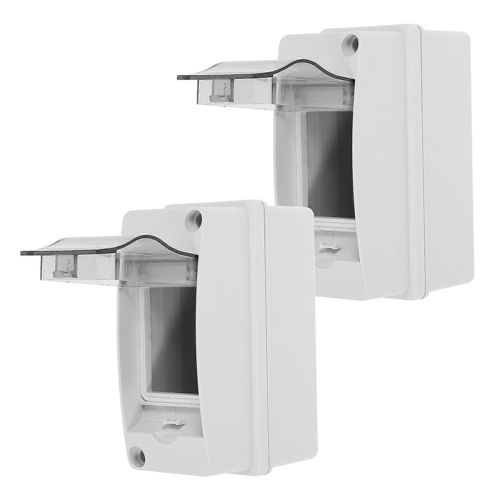 Protection Box Power Distribution for Electrical Junction Box 4Pcs Durable ABS Pc