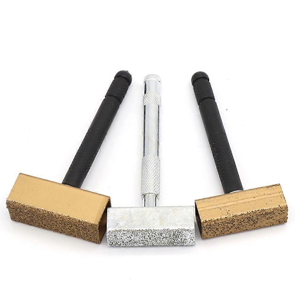 Dresser Tool 2Pcs Silver for Grinder with Ergonomic Grip Accessory