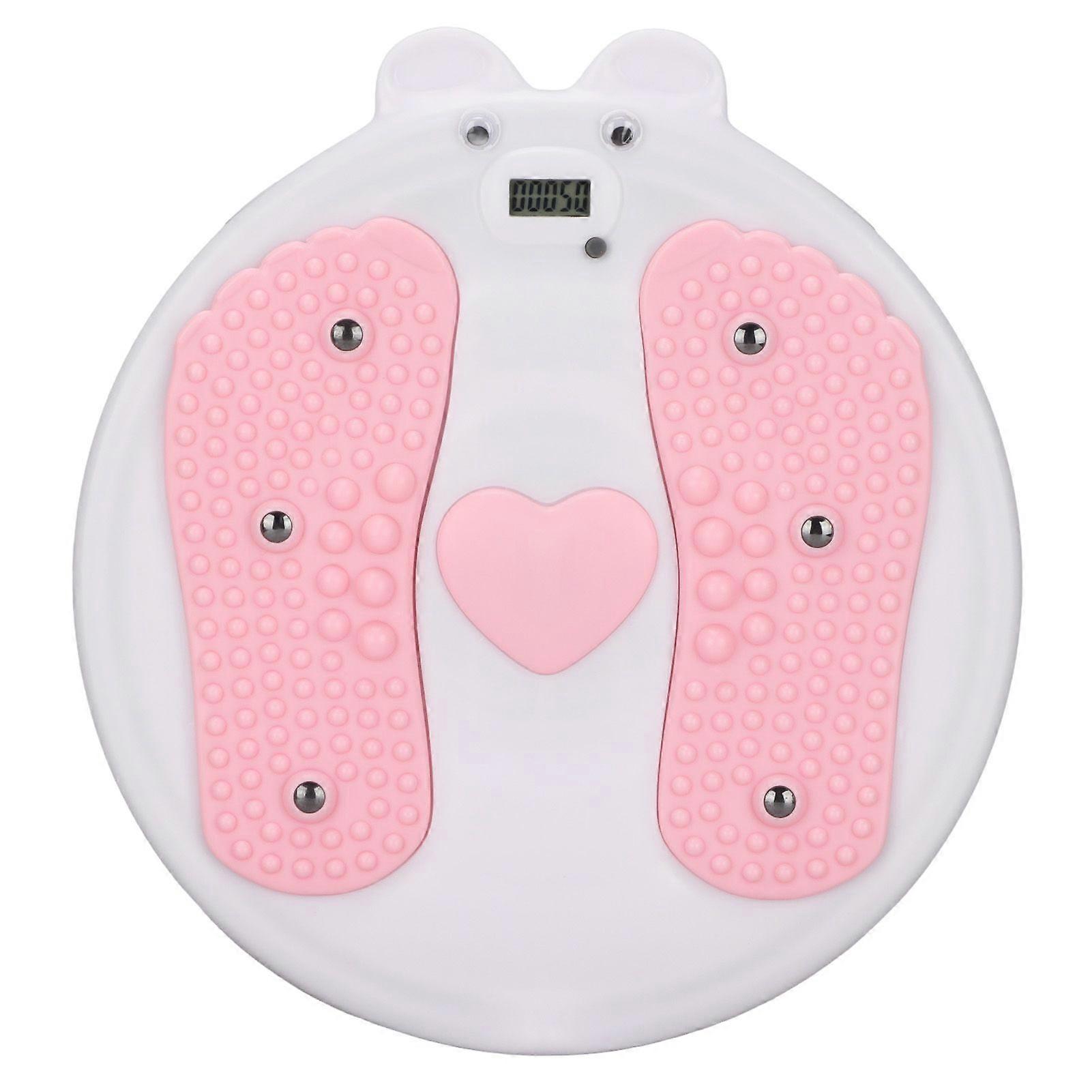 Electronic Twisting Waist Disc Ab Rotating Board Acupressure Nodes for Fitness Exercise Body Shaping