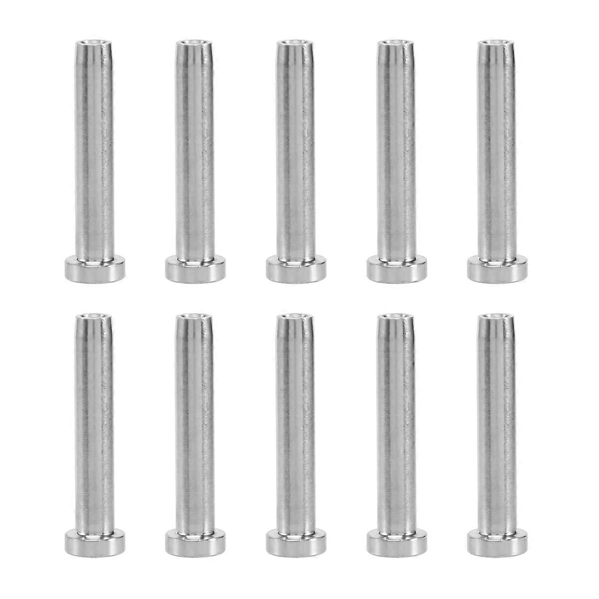 10Pcs Stainless Steel Stemball Stud for 1/8Inch Cable Railing Kit