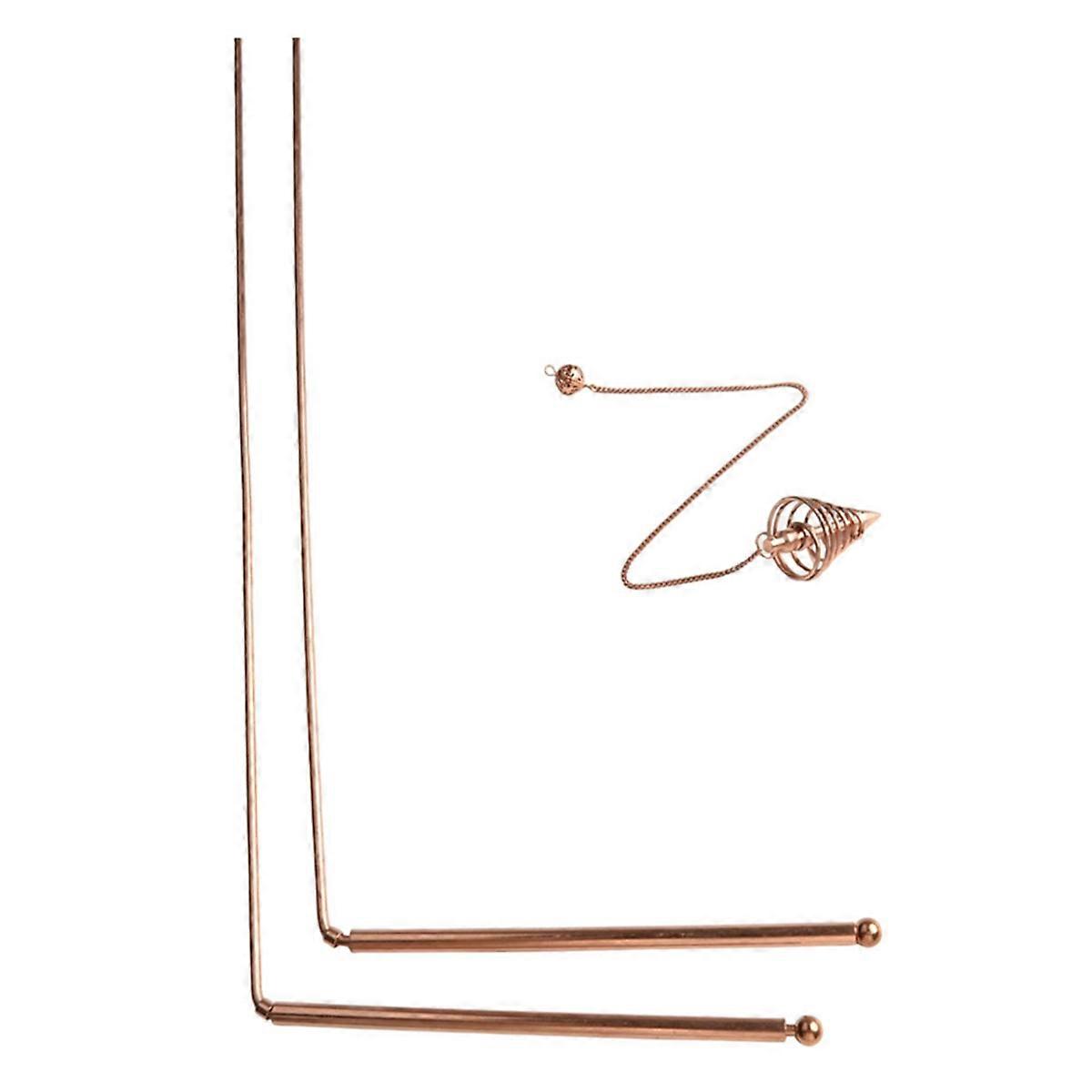 3Pcs/Set Copper Dowsing Rods Kit
3Pcs/Set Copper Dowsing Rods