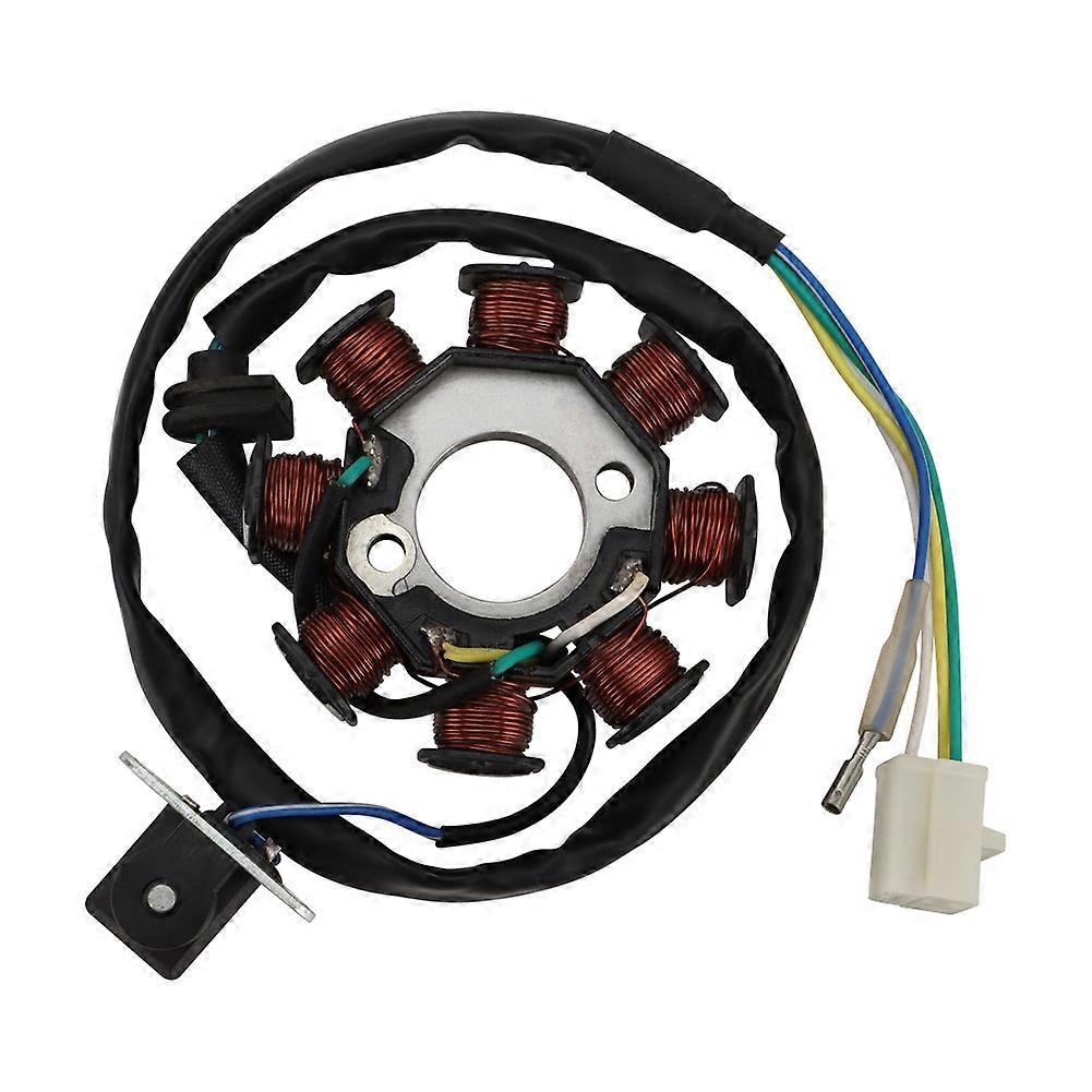 Motorcycle 8 Poles Full-Wave DC Stator Coil Generator