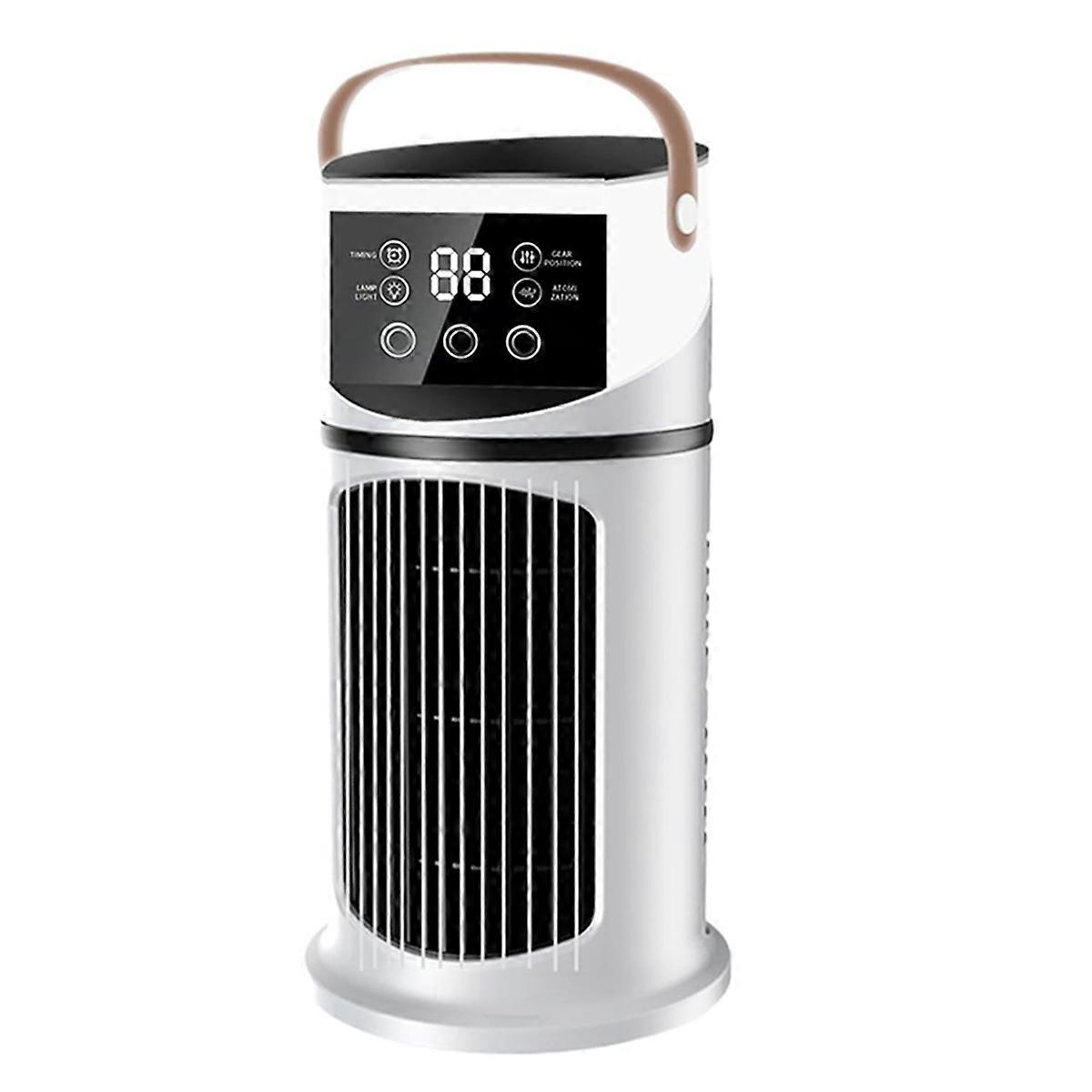 Water Cooling Fan Air Conditioner Adjustable Speeds Timer Fan