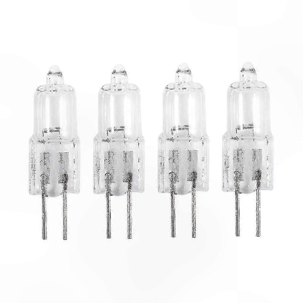 Warm White 4-Pack G4 Halogen Bulbs, 12V 20W Double Pin Lighting Solution