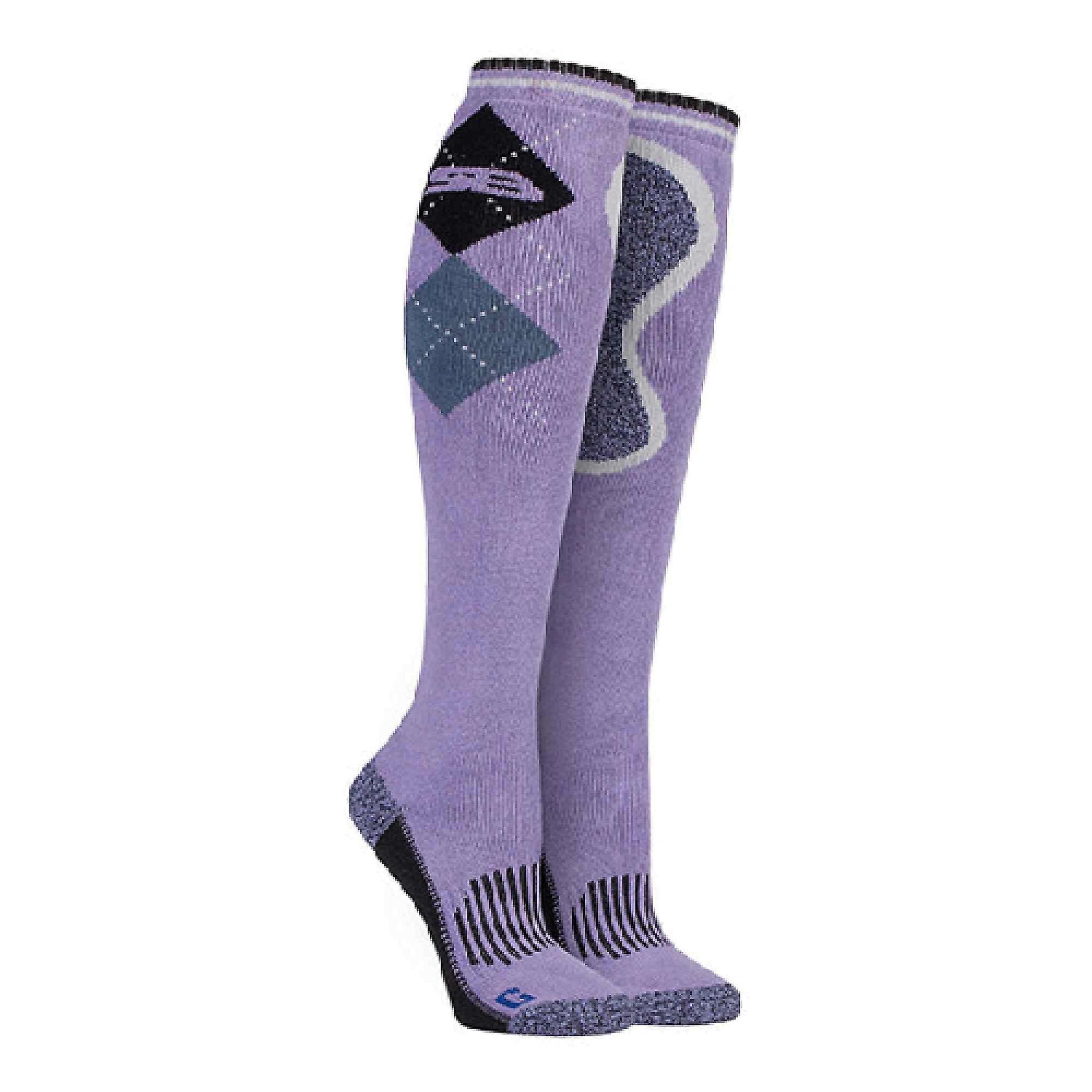 Storm Bloc - Ladies Knee High Cotton Equestrian Boot Socks