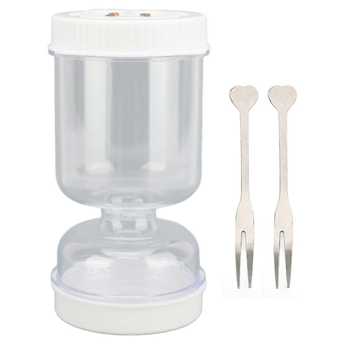 Pickle Jars with Strainer Flip 50oz Hourglass Container Juice Separator for Olives Gherkins or Sliced