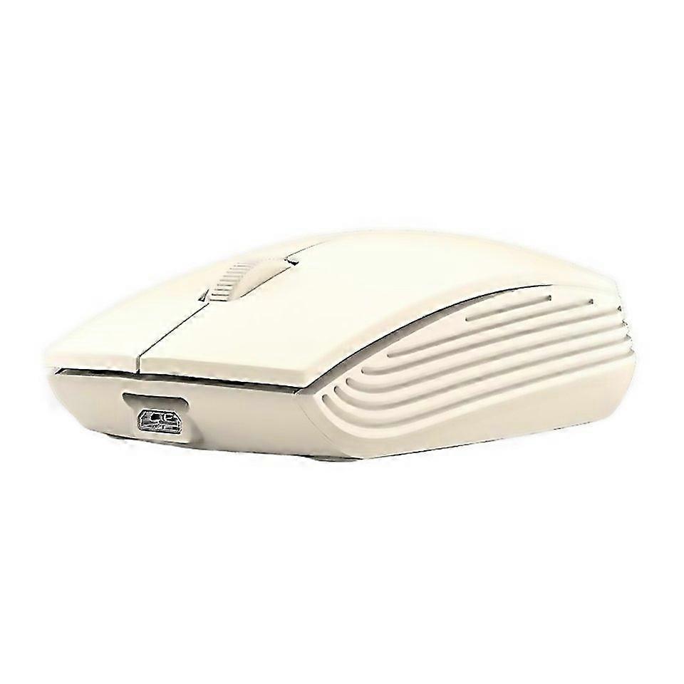 For 811 3 Keys Laptop Mini Wireless Mouse Portable Optical Mouse Spec Double Model Beige