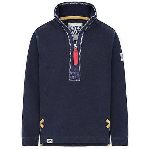 Lazy Jacks Boys Pique Quarter Zip Sweatshirt