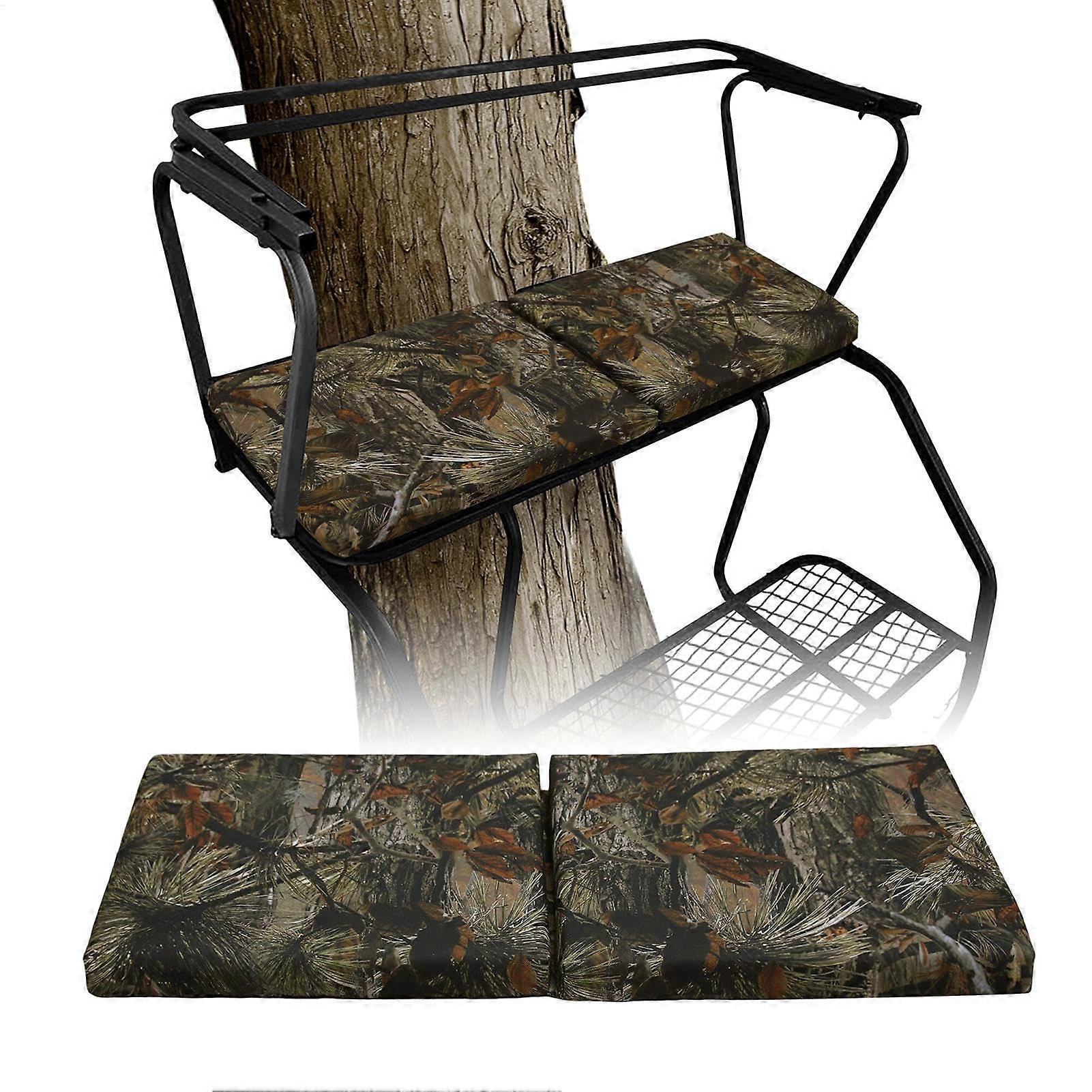Tree Stand Replacement Seat TwoPerson Treestand Cushion Pad Foldable Outdoor Hunting Ladder Tree
