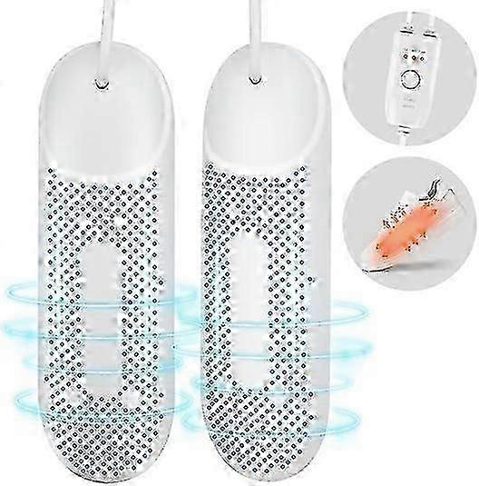 Portable Electric Shoe Dryer with Timer and Fire Resistant Design