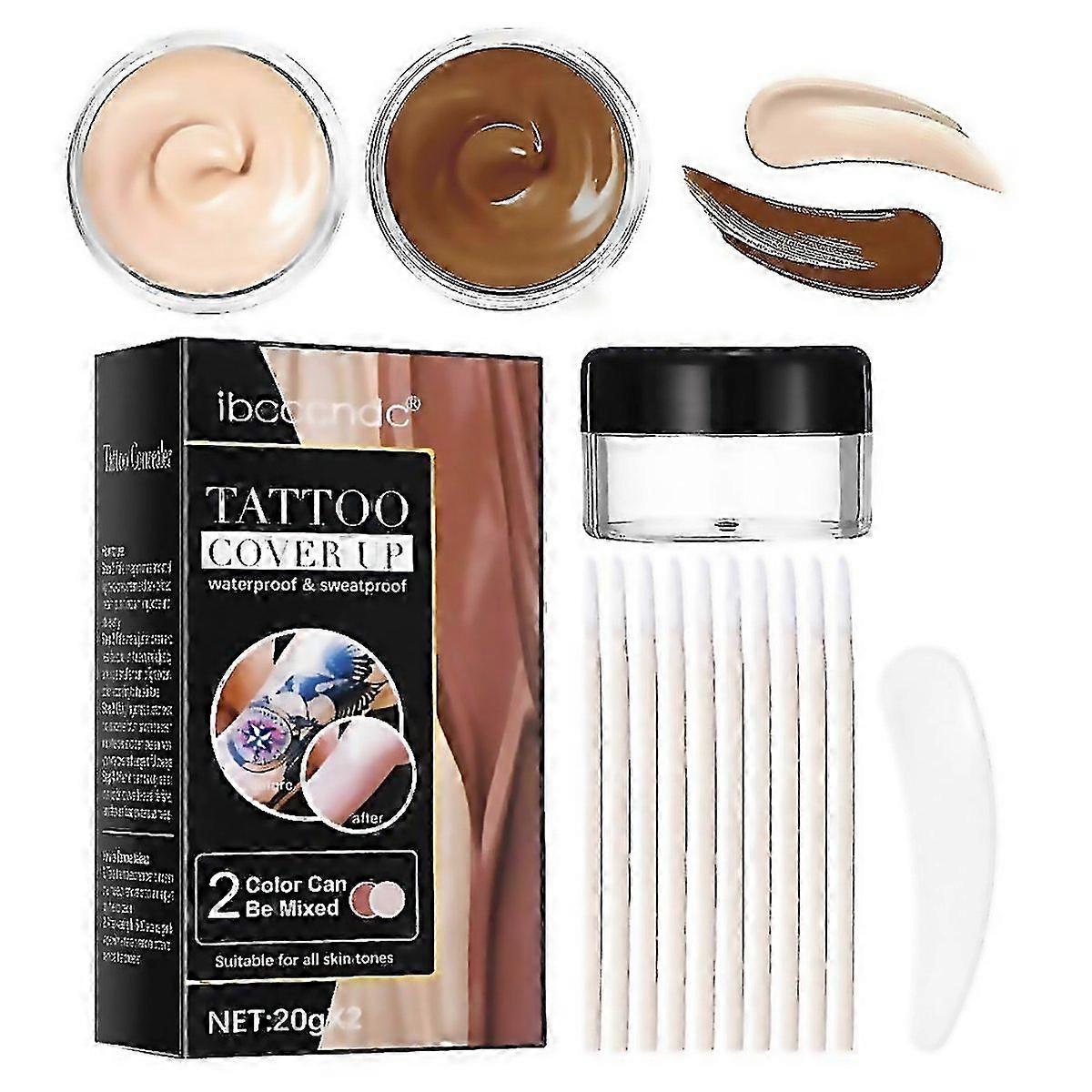 For Two Color Concealer Sweat Cover Concealer Liquid Concealer