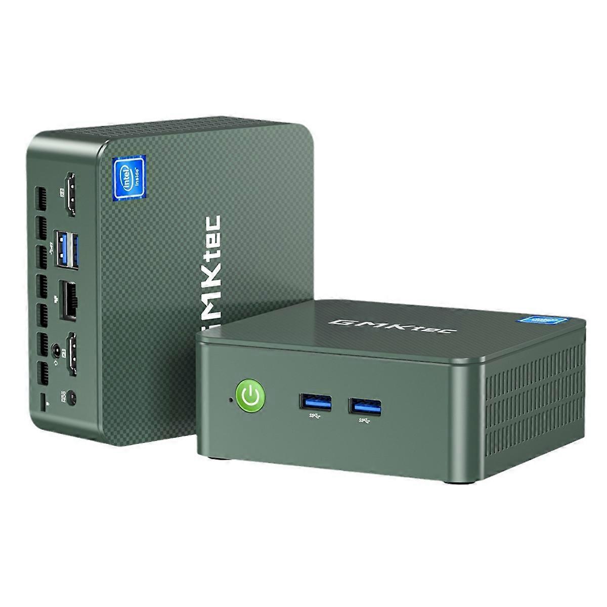  G3 Plus N150 Mini PC Office Gamer Computer 8+256G UK Plug