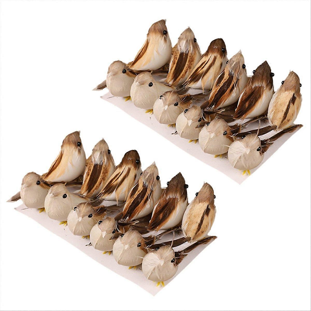 Mini Simulation Bird Artificial Color DIY Crafts B