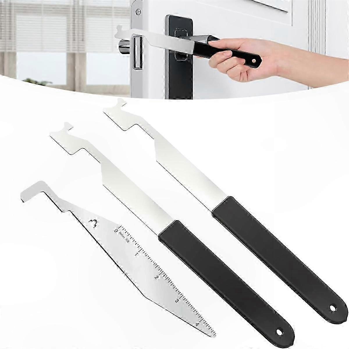 3-Piece Multi-Function Spring Steel Firefighting Tool Set with Door Opener for Emergency Responders