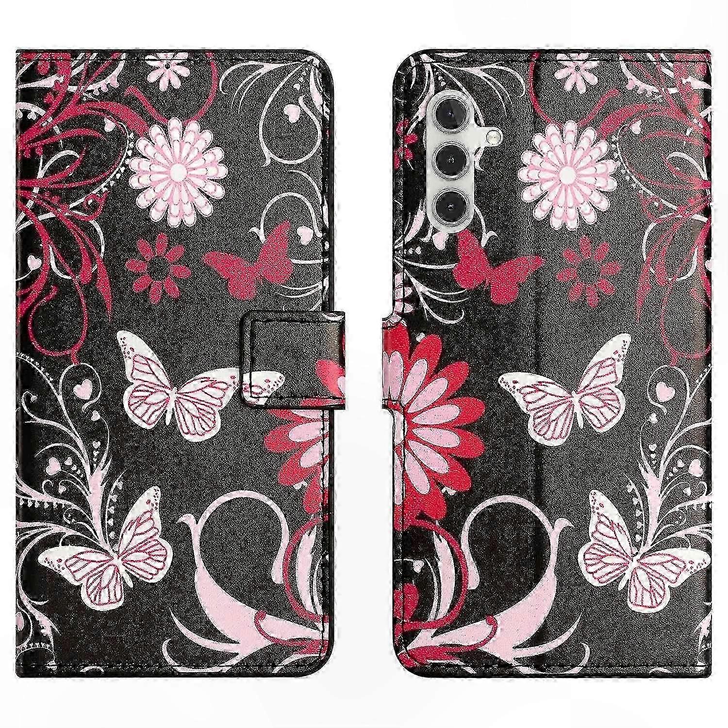 Pattern Print PU Leather Wallet Case for 5G Phones