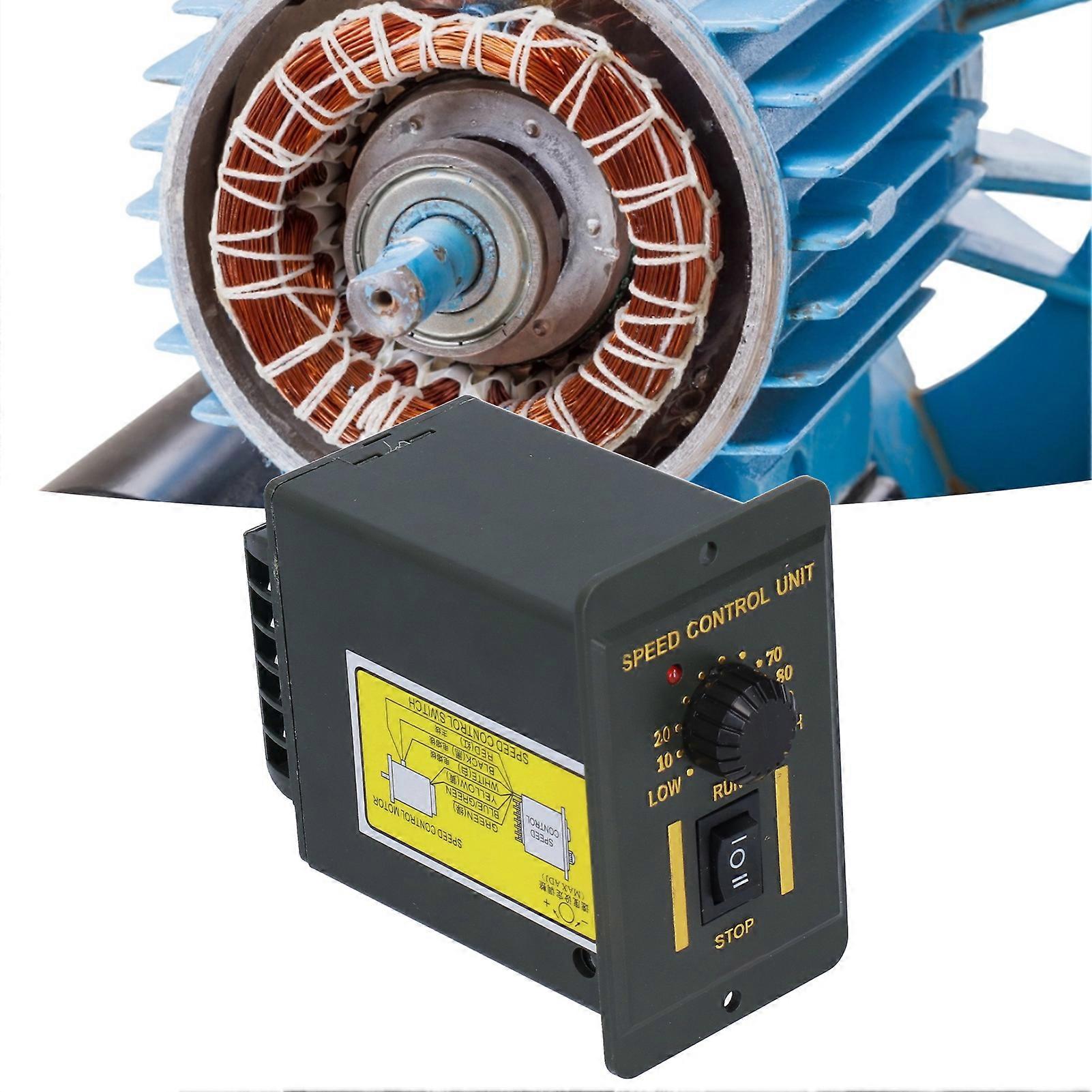 AC Motor Speed Controller Mini Speed Regulator with CW CCW for Instrumentation 220V