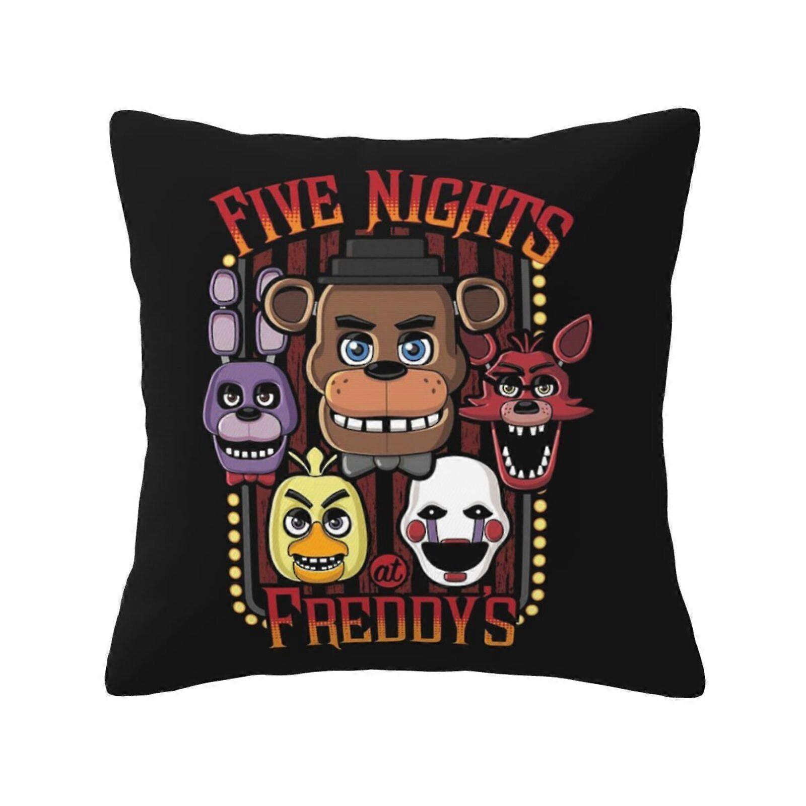 b806 Game Five Nights At Freddy'S Invisible Zippered Pillowcases,Super Soft And Cozy Luxury Pillow Cases,1 Pillow Case,Multiple Size Options,Essential