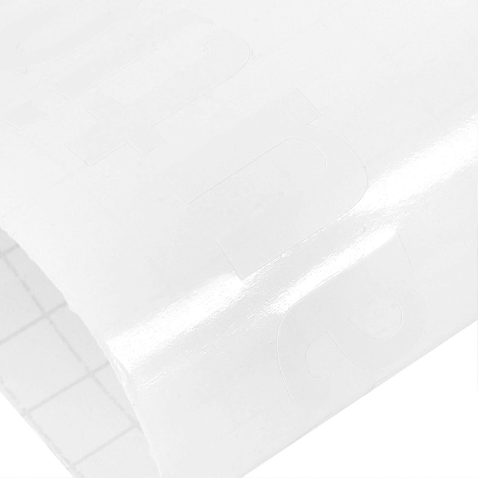 4Set English Warning Wall Caution Stickers Type B