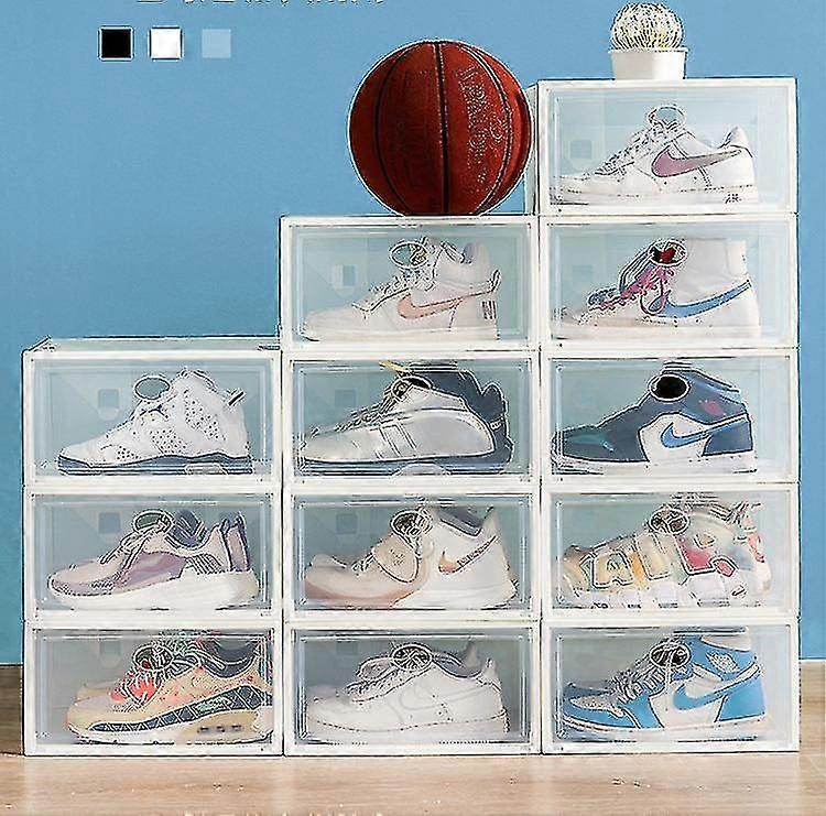 透明 PP 靴箱靴コレクション 靴のキャビネット ラック厚い折りたたみ可能な大きな靴収納ボックス靴 ボックス Ns2