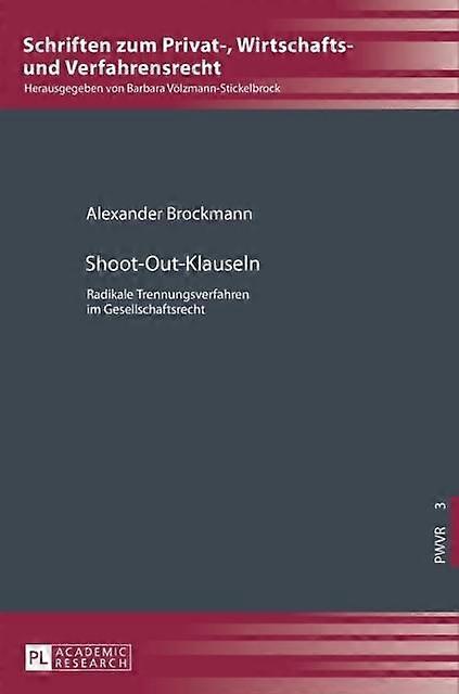 Shootoutklauseln by Alexander Brockmann Hardback Book