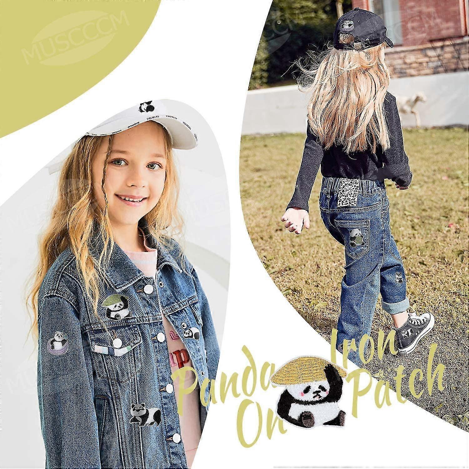 Iron-on Patch-uri, 20 buc Patch-uri pentru haine Flori Patch-uri Appliqu Patch-uri