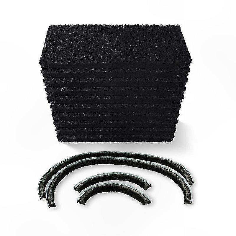 Activated Carbon Filters for Cat Litter Box 10 Pack Compatible with Automatic Litter Systems
