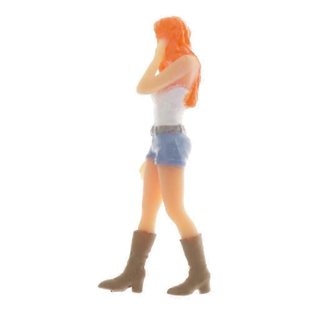 1pc For RaceMedal 1/64 Doll Character Scene For Siku Matchbox Greenlight A