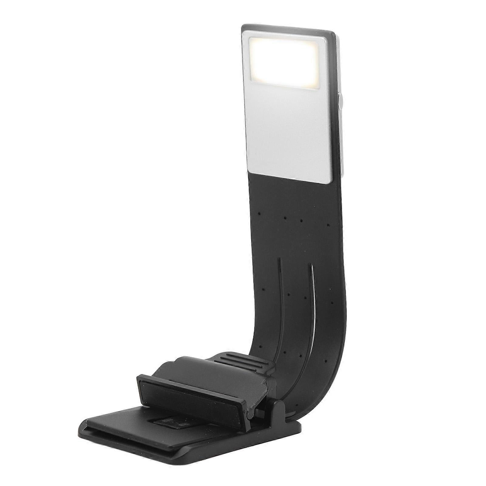 Clip Book Read Light 3 Color Temperature USB Cable Stepless Dimming Reading Lamp for Bedroom