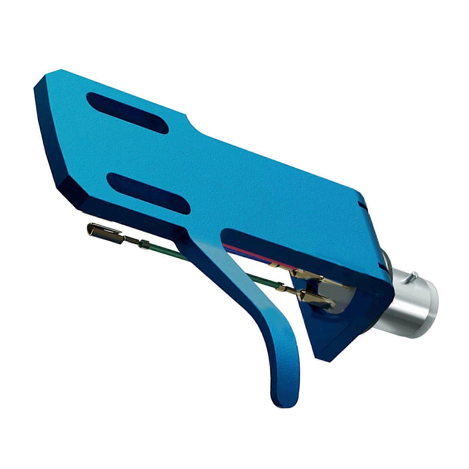 Quick Install Lightweight Tonearm Mount For LPs Turntables AntiOxidation Finish And Broad Compatibility  Blue