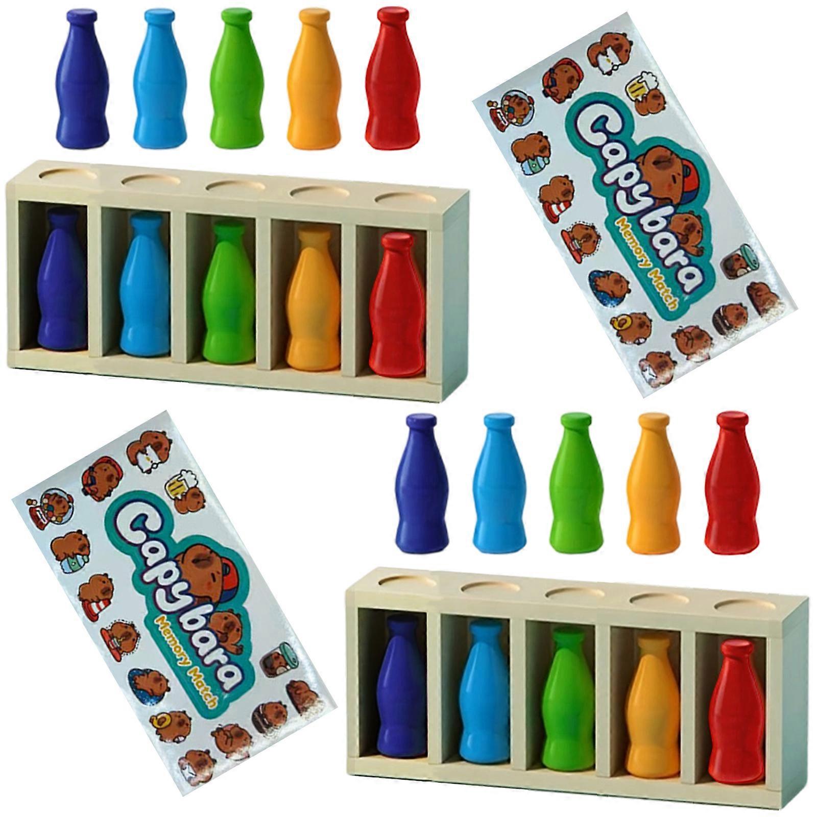 Interactively Family Board Game For Group Playing Durability Plastic Construction With Colorful Learning Fun Multicolor