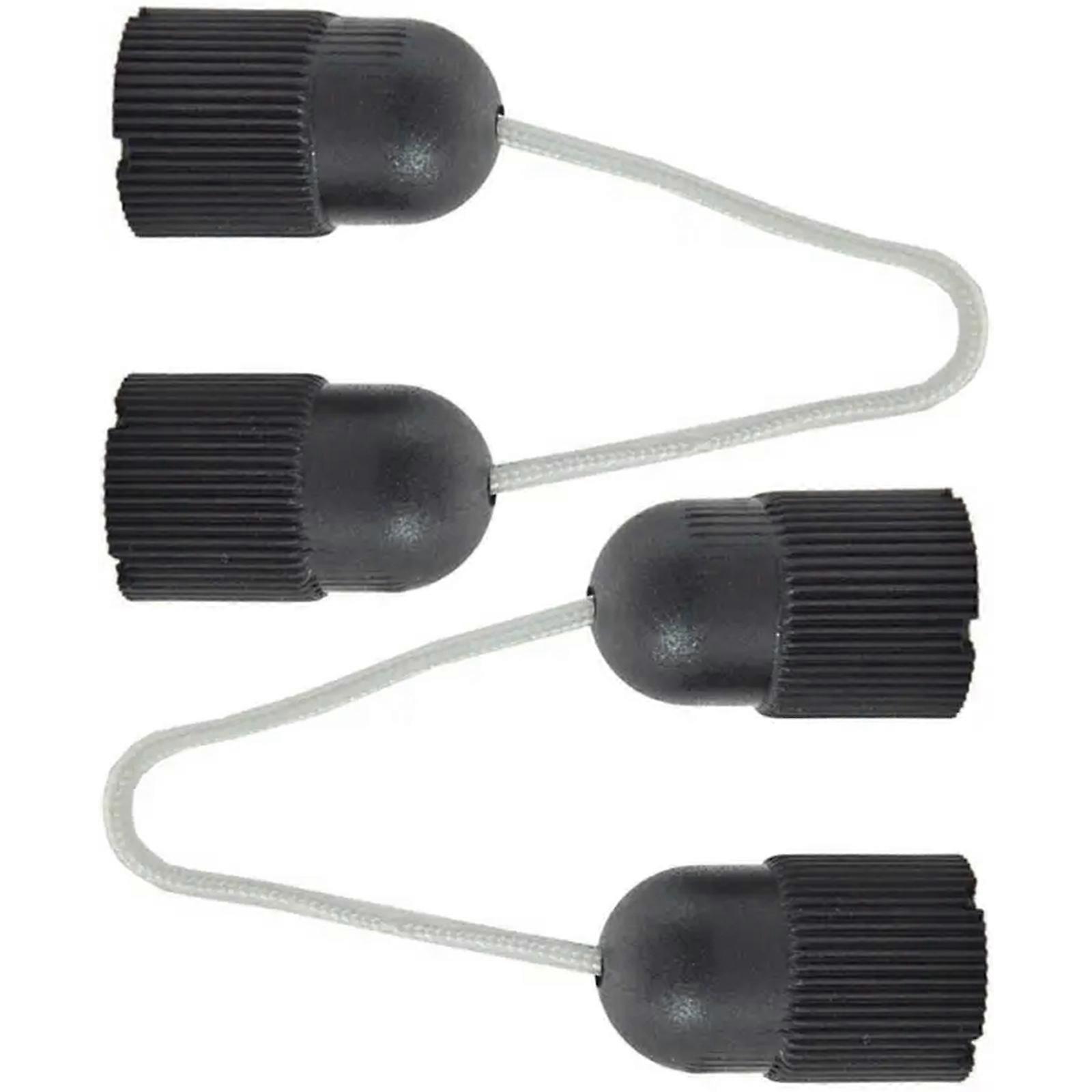 2pcs Wishbone Latex Tube Adapter Fishing Tool for Speargun Rubber Band Spearfishing Connector Spear Connection Accessory Multicolor