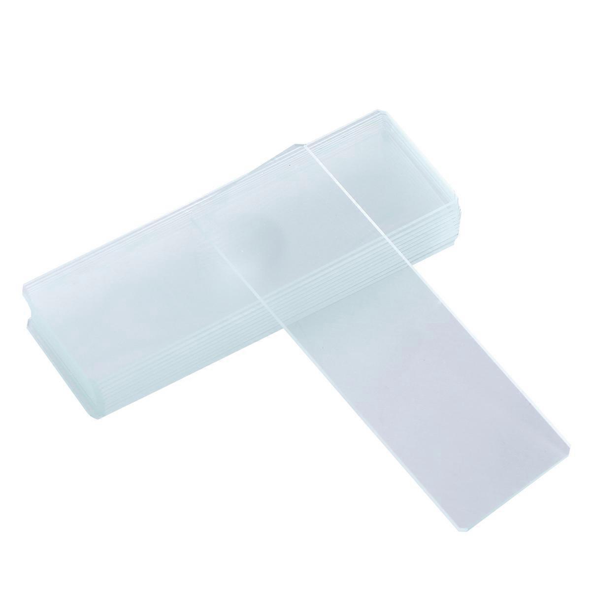 12PCS Microscope Blank Glass Slides for Basic Biological Science Education