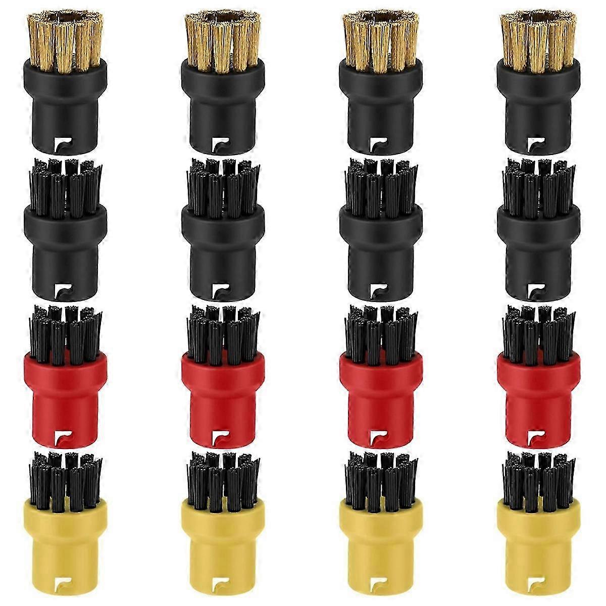 16PCS Steam Cleaner Brush Head for Hard 