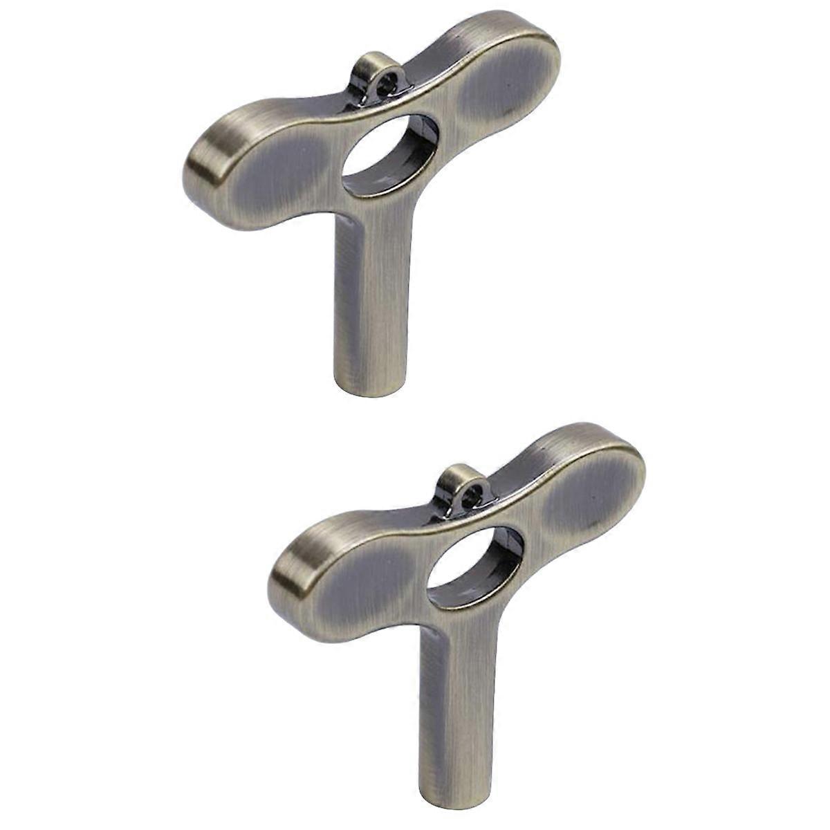 Set of 2 Square Screw Mouth Drum Key Multiple Jobs Soft Toy Dog Assembly Tool