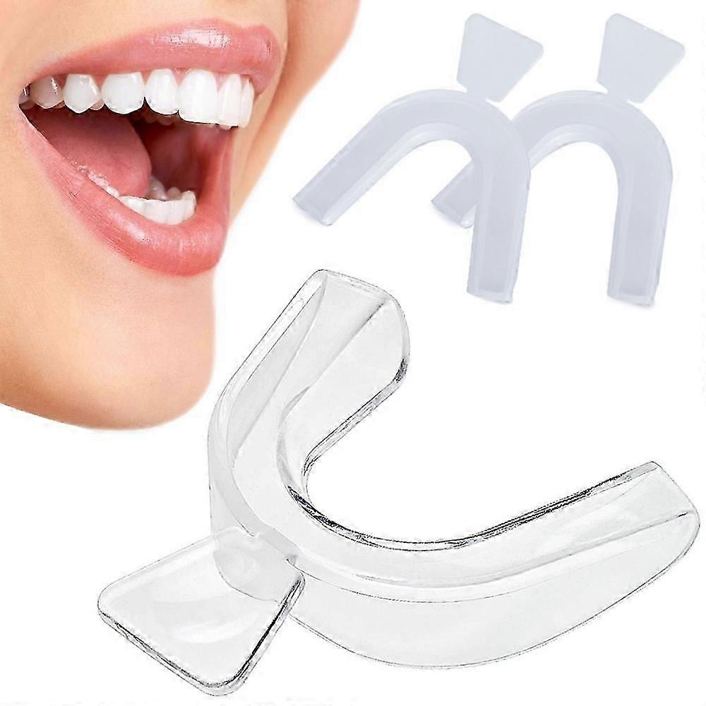 Bruxism mouthguard for teeth whitening moldable 2-pack