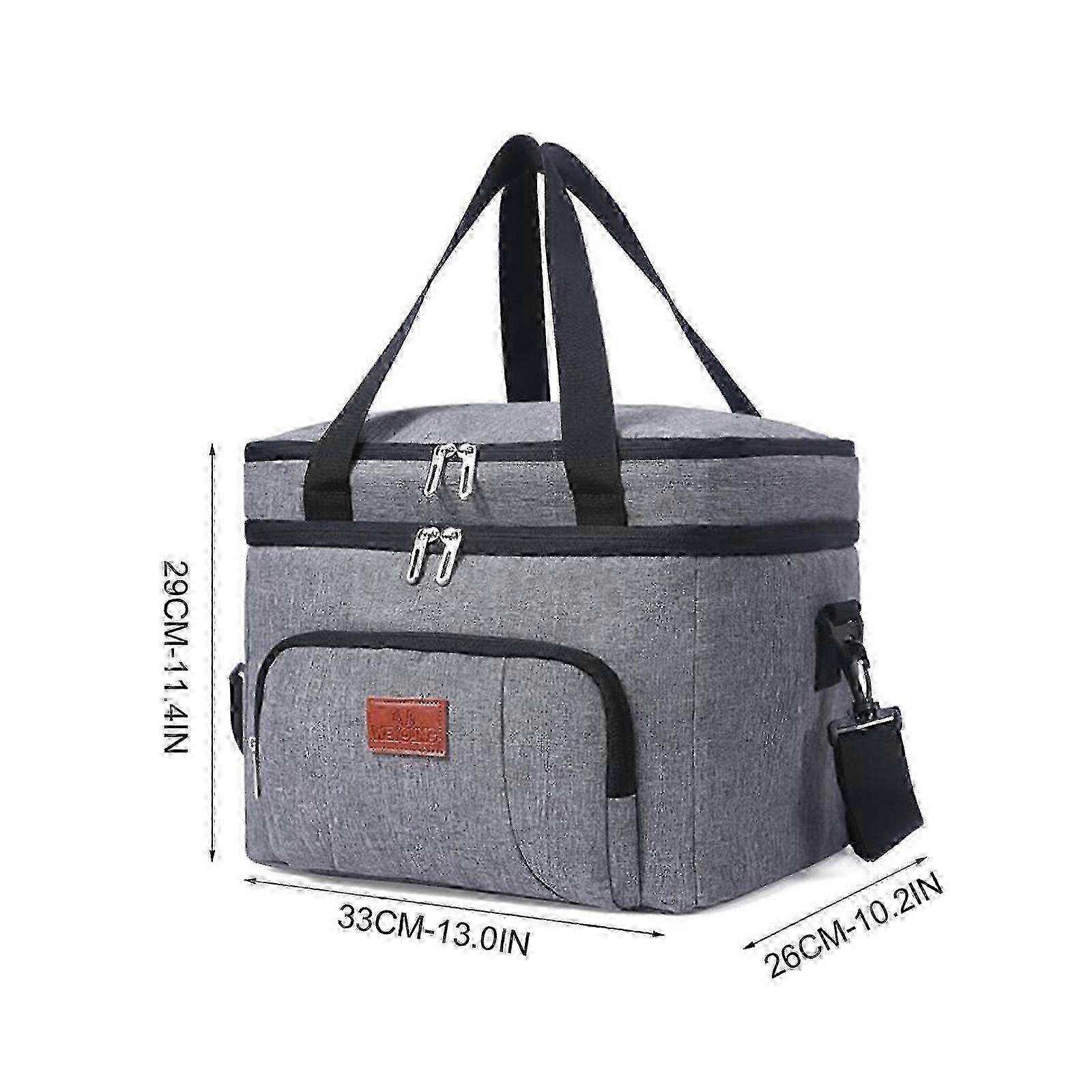 w Multifunctional Outdoor Double-layer Picnic Bag Ice Bag MoldGuard