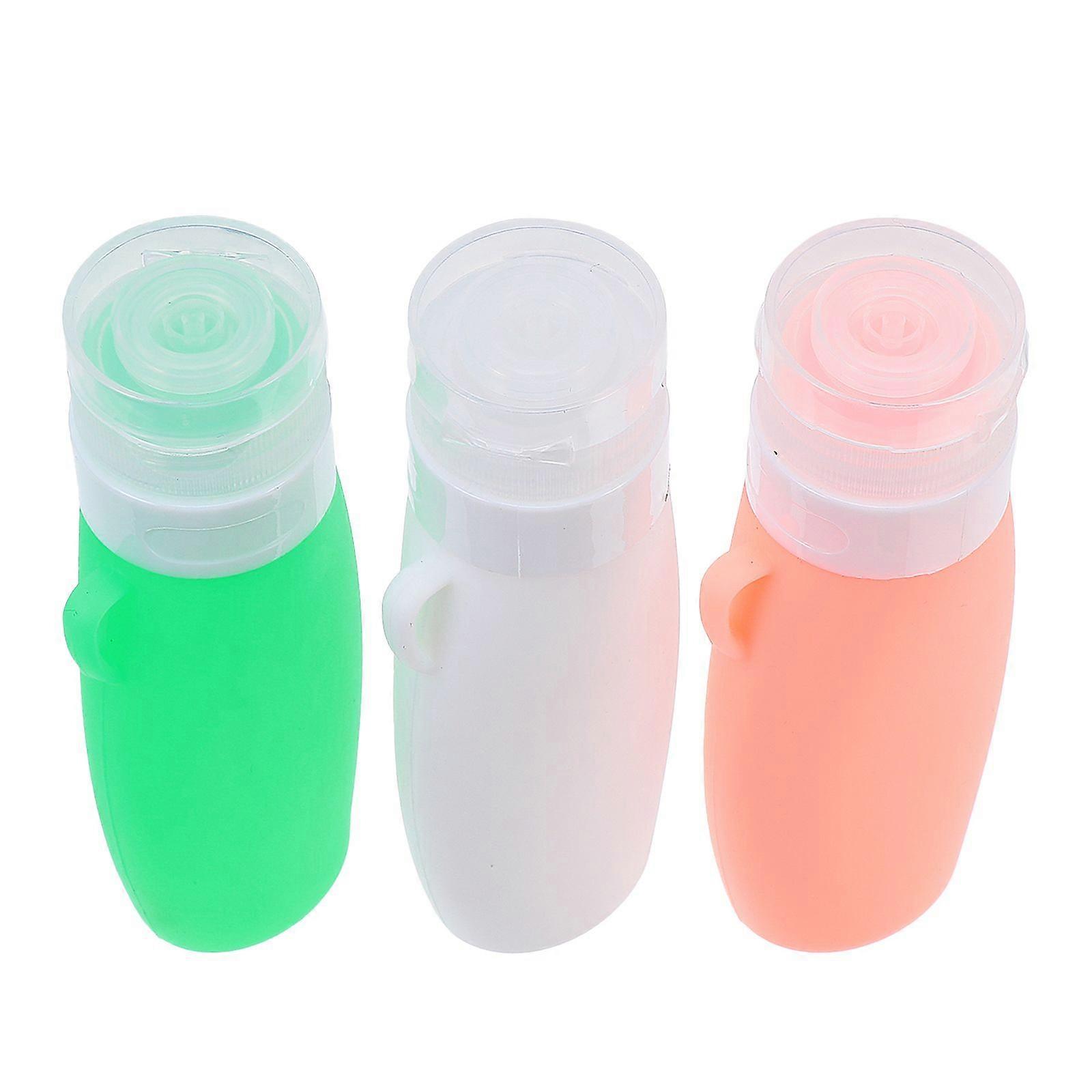 90ml Silicone Dispenser Bottles Travel Empty Lotion Bottles Shampoo Bottles