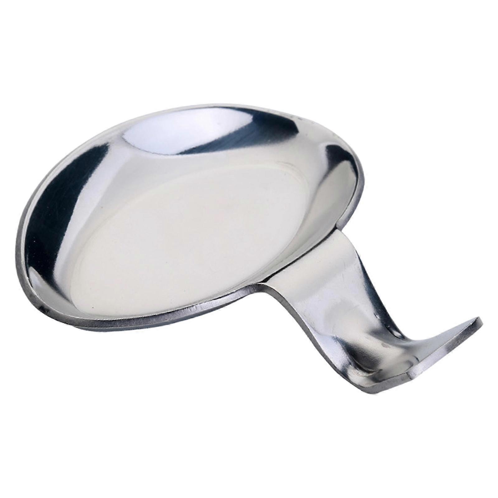 Spoon Rest Stable Base for Cooking Silver Chopstick Spoons Tray Kitchen Tool