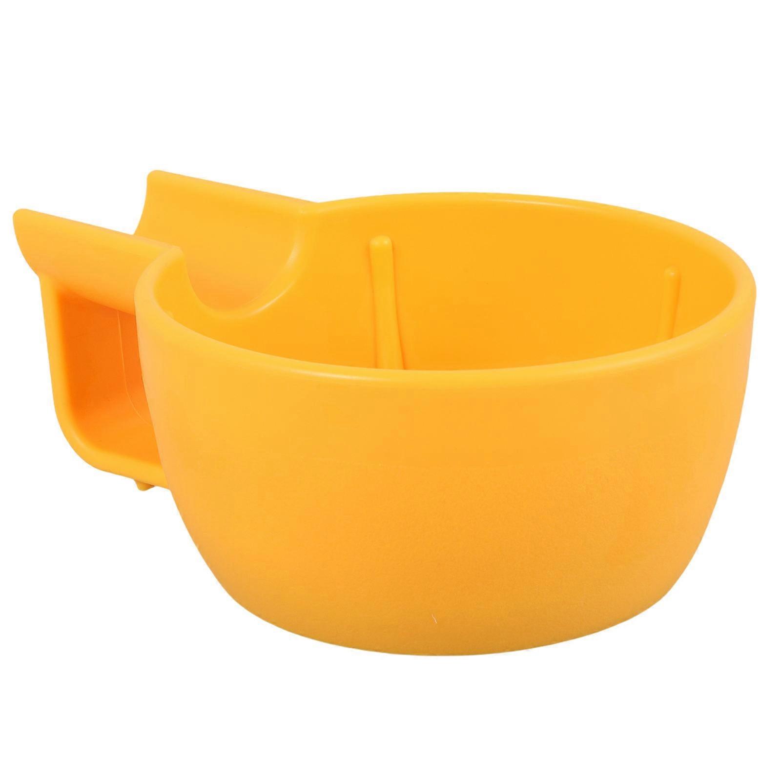 Shaving Soap Bowl for Home Use with Thickened Edges and Stable Base