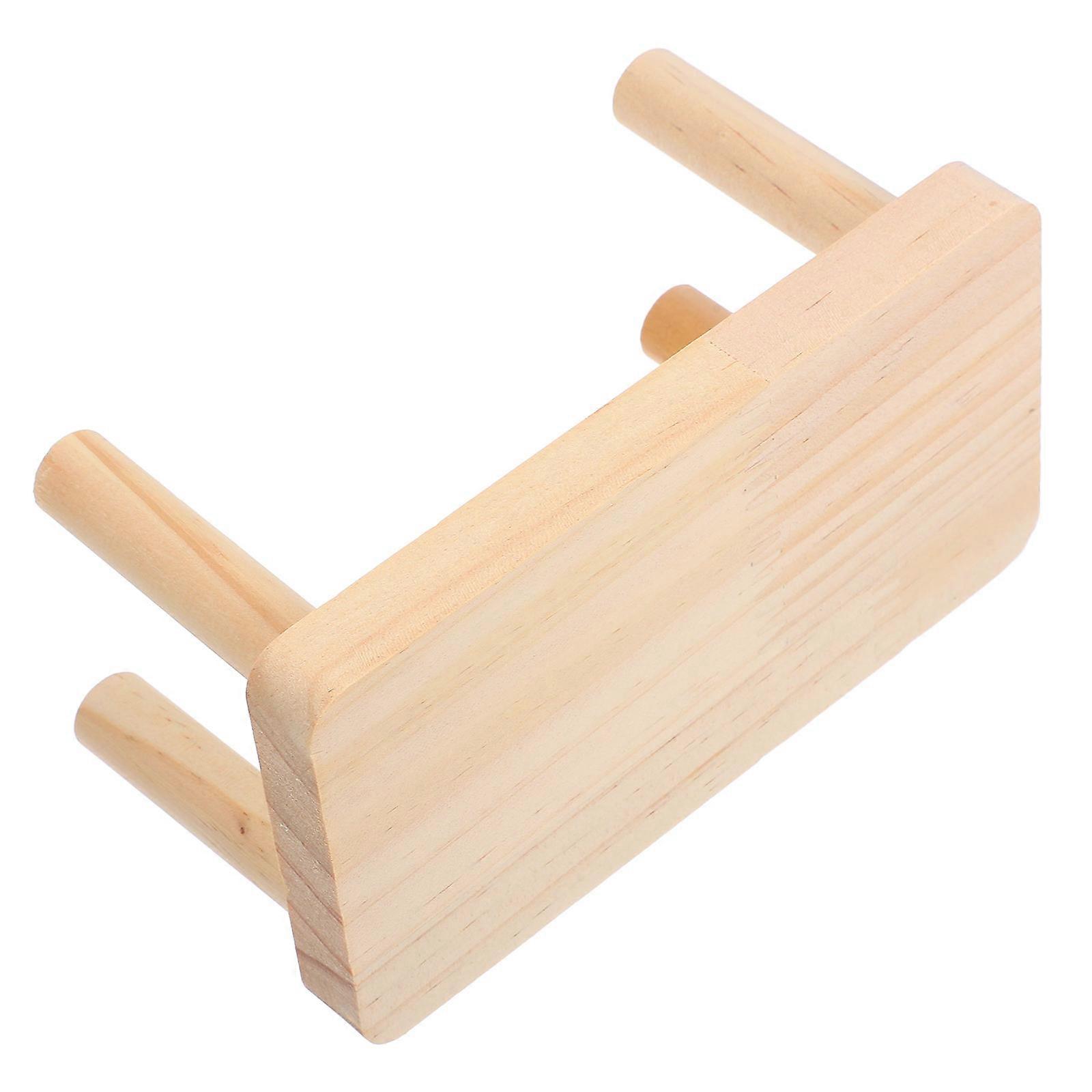 Wooden Hamster Platform for Decoration Small Pet Play Stand