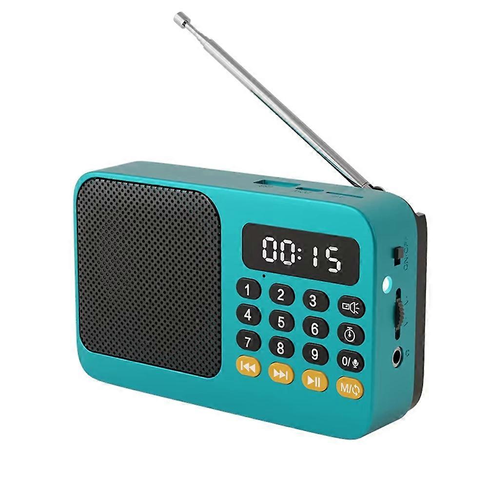 FM Radio DAB Radio Portable Small Emergency Recargable Ham Bluetooth Sound Box Mini Vintage Music Speaker Mp3 Player C